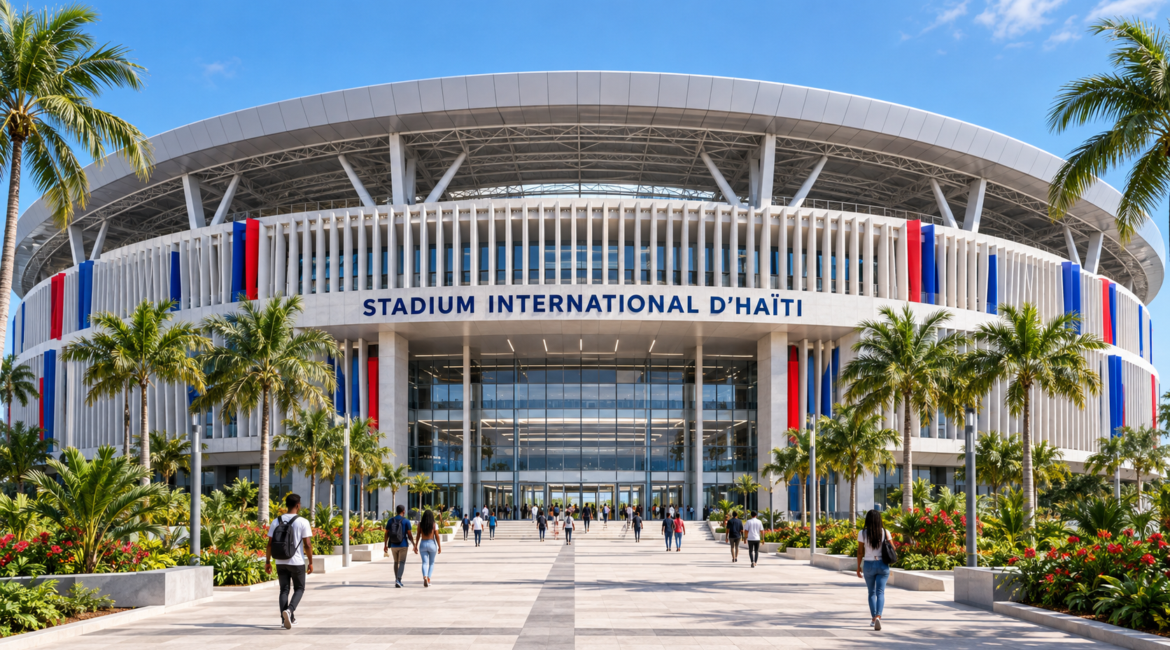Stadium International d’Haïti – projet final des finissants en Architecture de l’Université GOC